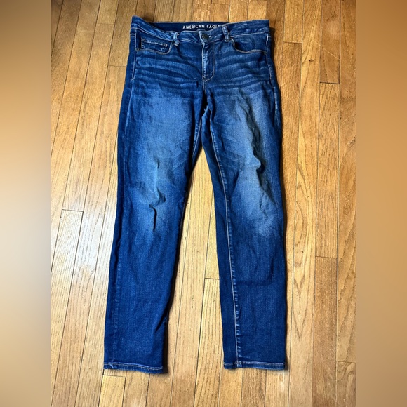 American Eagle Outfitters Denim - American Eagle Outfitters Women's Dark Blue Skinny Jeans